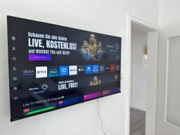 Voll ausgestattete Küche in unseren Monteurunterkünften.
