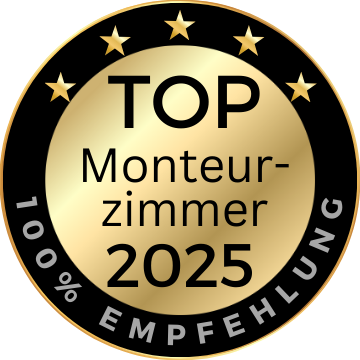 Top Monteurzimmer 2025 Arbeiterstube 100% Empfehlung